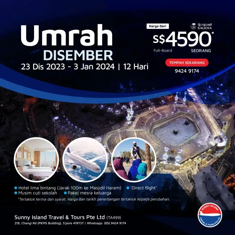 Sunny Island Travel and Tours Pte Ltd | Affordable Umrah Singapore