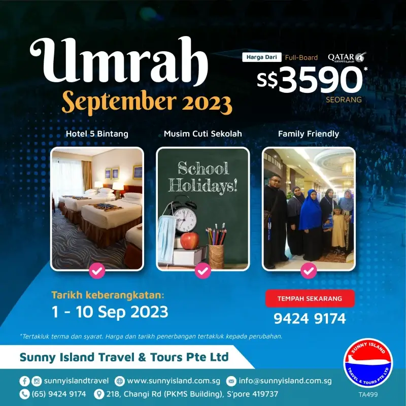 Sunny Island Travel and Tours Pte Ltd | Affordable Umrah Singapore