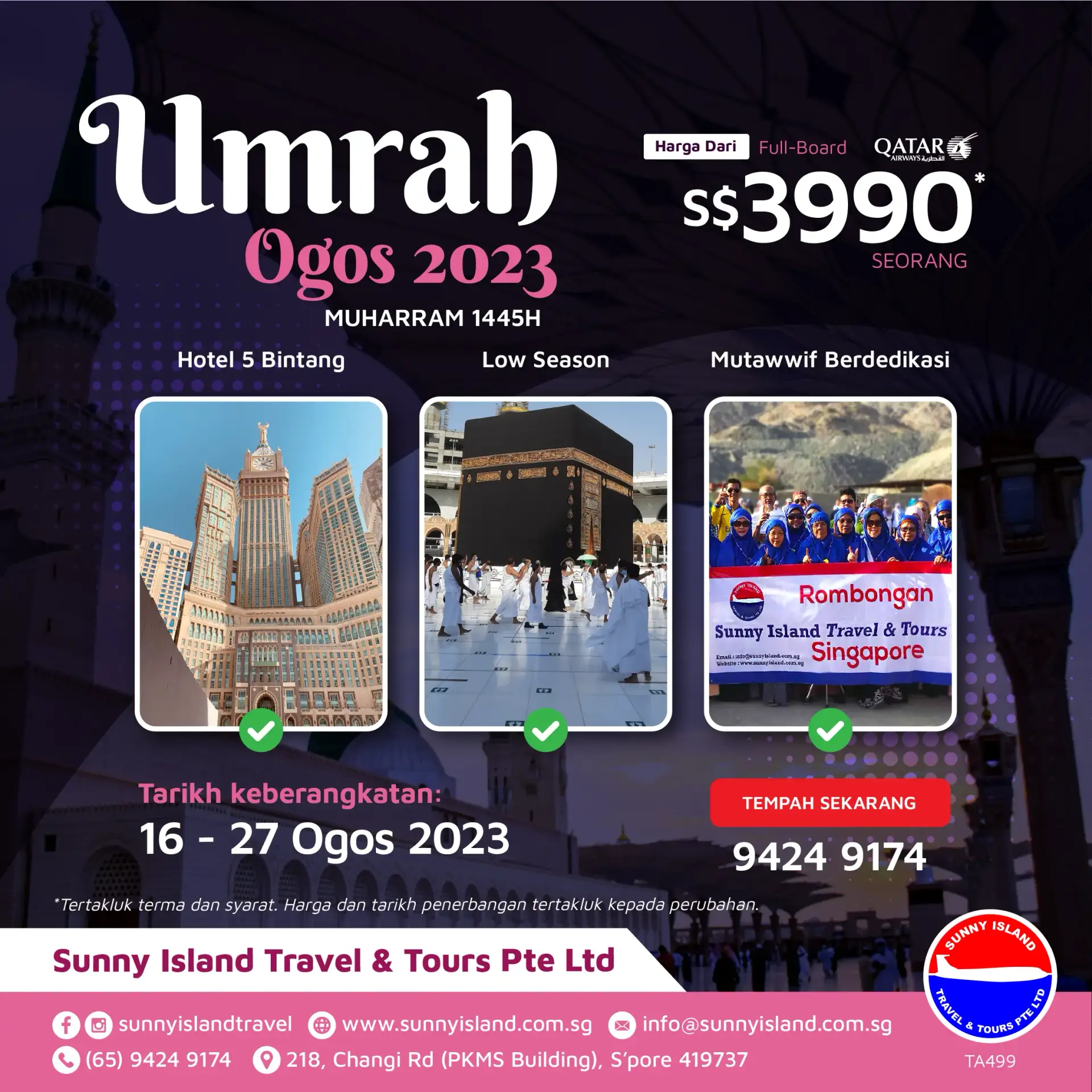 umrah travel singapore