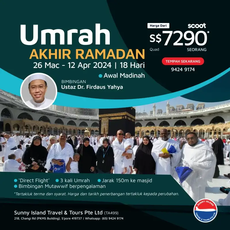 Sunny Island Travel and Tours Pte Ltd | Affordable Umrah Singapore