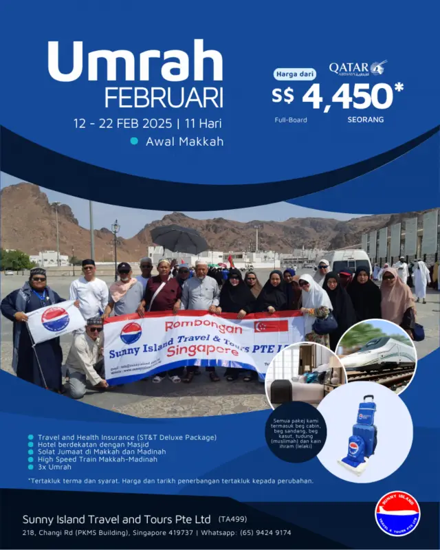 Sunny Island Travel and Tours Pte Ltd | Affordable Umrah Singapore