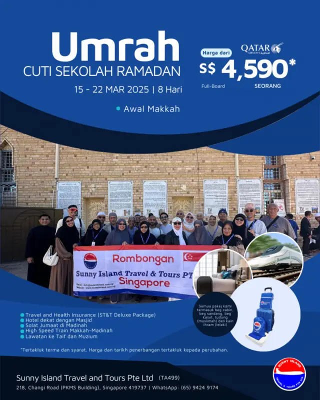 Sunny Island Travel and Tours Pte Ltd | Affordable Umrah Singapore