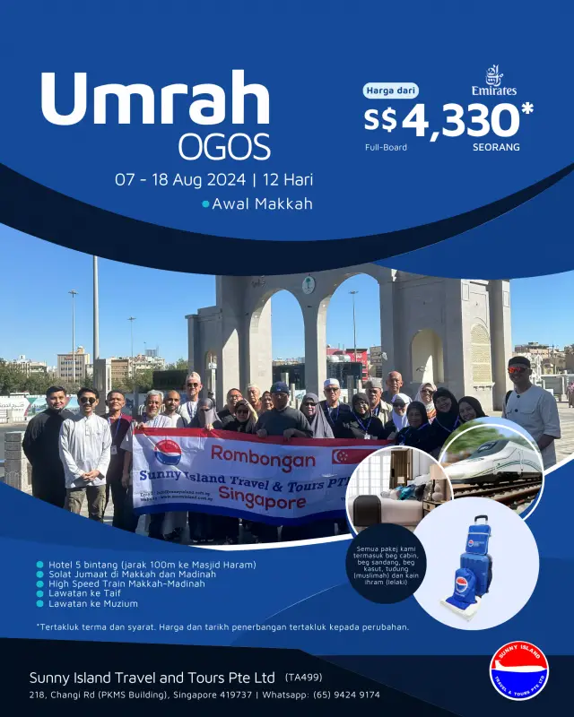 Sunny Island Travel and Tours Pte Ltd | Affordable Umrah Singapore