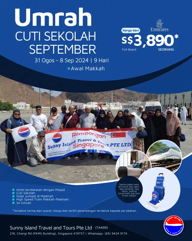 Sunny Island Travel and Tours Pte Ltd | Affordable Umrah Singapore